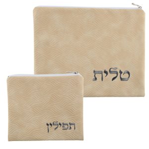 כיסוי טלית ותפילין דמוי עור מהודר