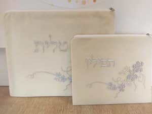 כיסוי טלית ותפילין קטיפה רכה