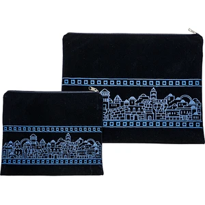 כיסוי טלית ותפילין מהודר קטיפה איכותית עם רקמה